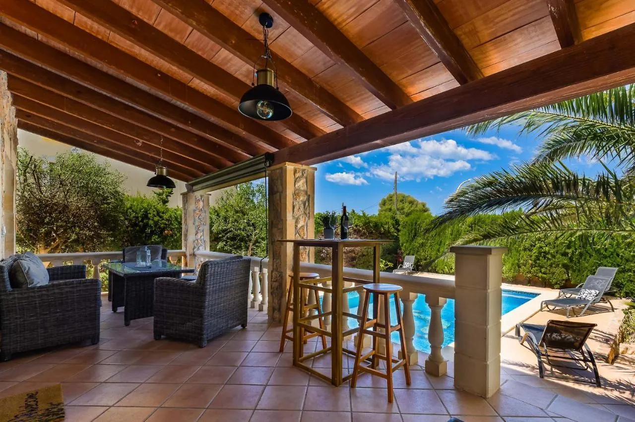 Villa 2263 Sunny Holiday Home With Views Over The Bay Of Palma Badia Gran Spain
