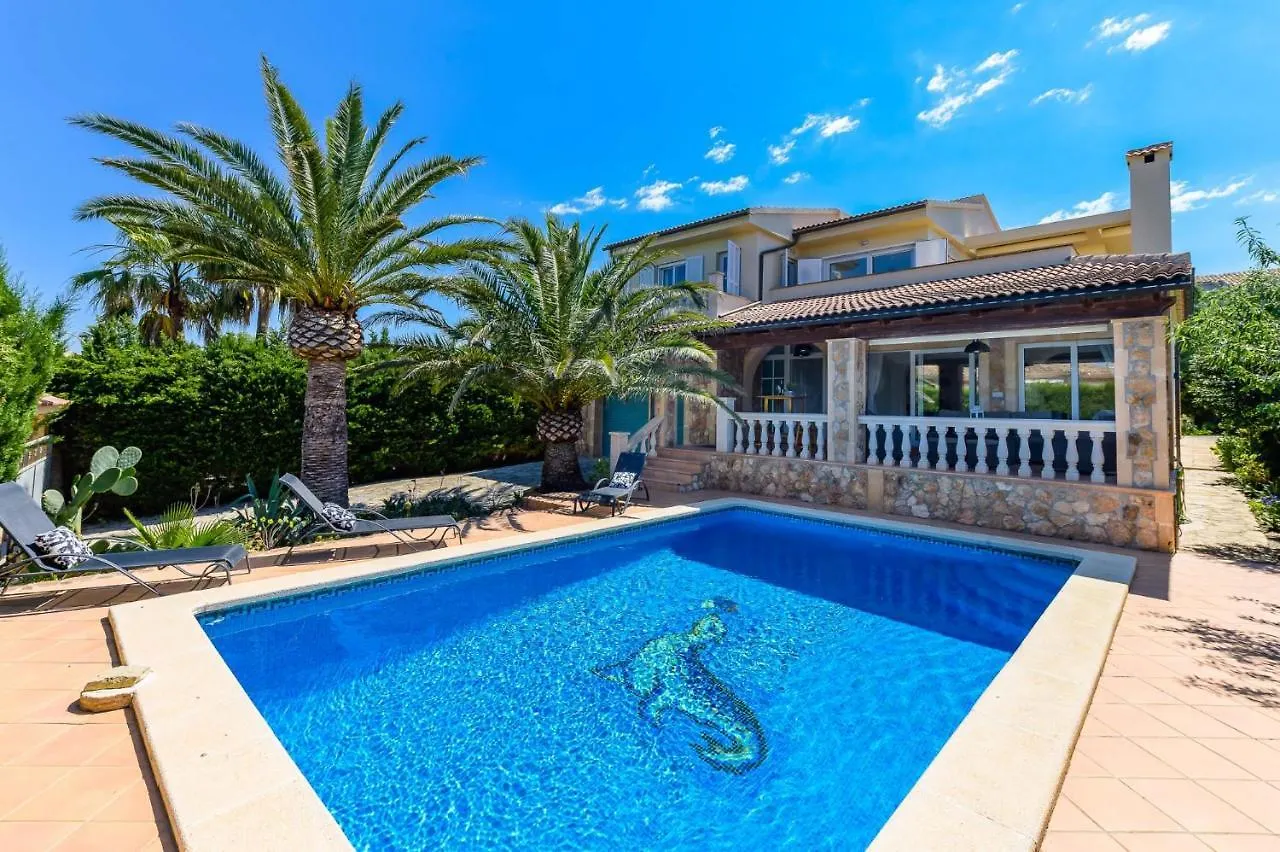 Villa 2263 Sunny Holiday Home With Views Over The Bay Of Palma Badia Gran